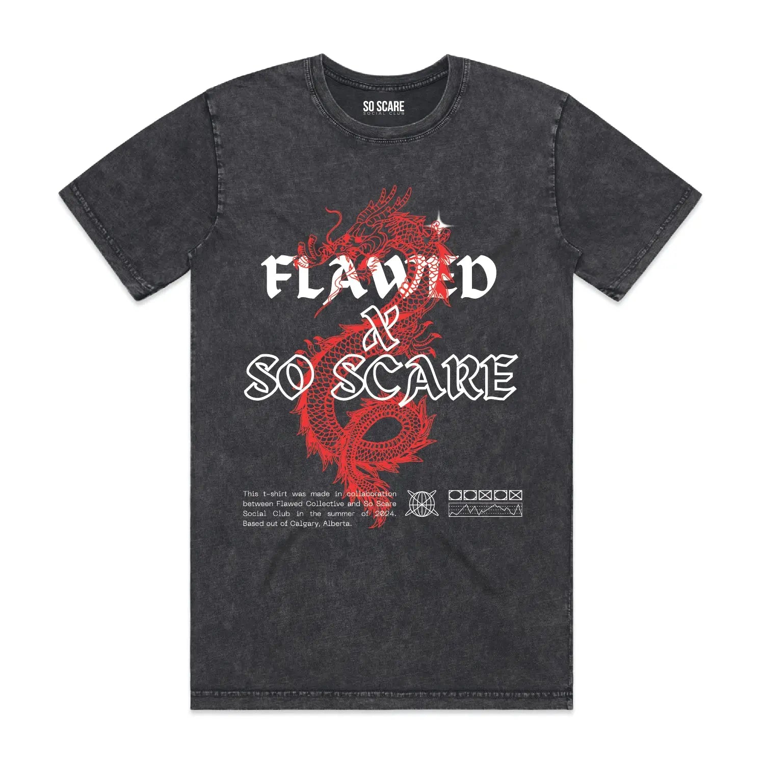 FLAWED SHIRT SO SCARE SOCIAL CLUB